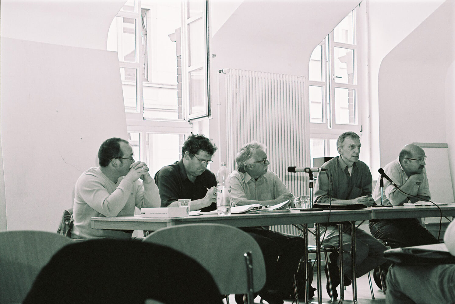 Tagung der Leo Kofler-Gesellschaft „Wann ist der Mensch ein Mensch? Marxismus und Humanismus“ in Köln, Mai 2007, mit Roger Behrens, Rüdiger Dannemann, Christoph Jünke, Christoph Lieber und Werner Seppmann (1)