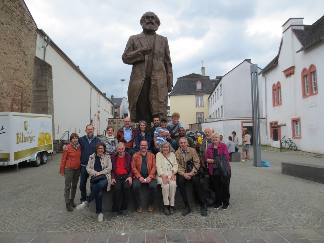 Studienfahrt der Leo Kofler-Gesellschaft auf den Spuren von Karl Marx nach Trier, 2018