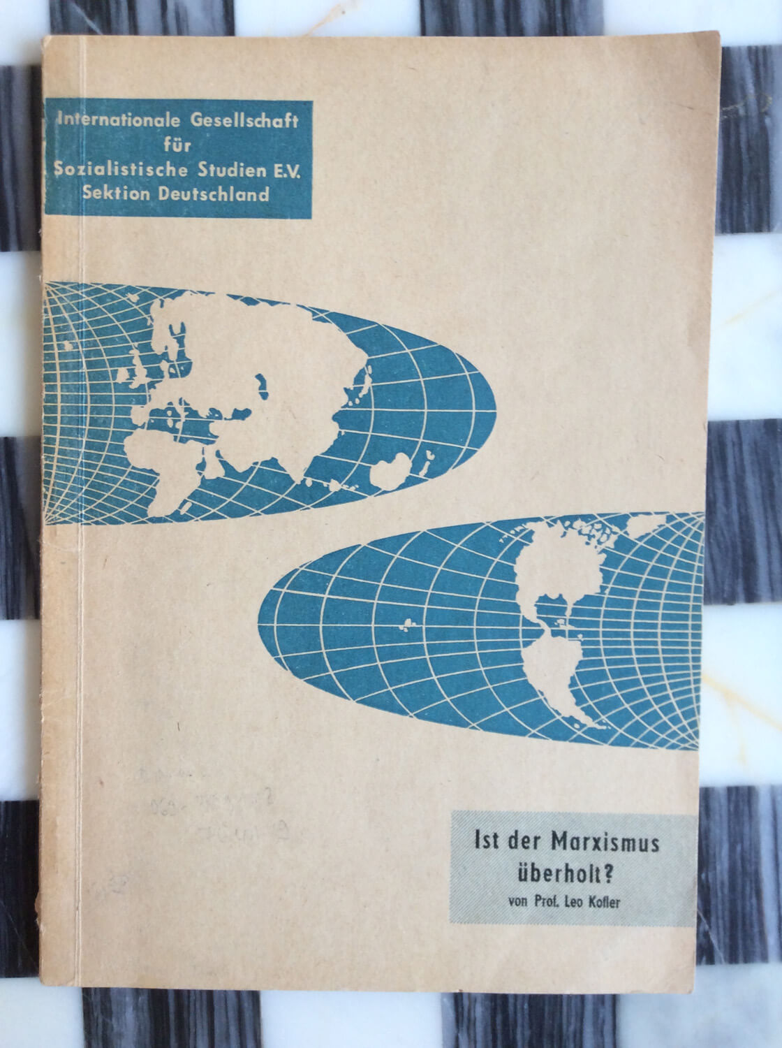 Broschüre „Ist der Marxismus überholt?“ von Leo Kofler, 1957