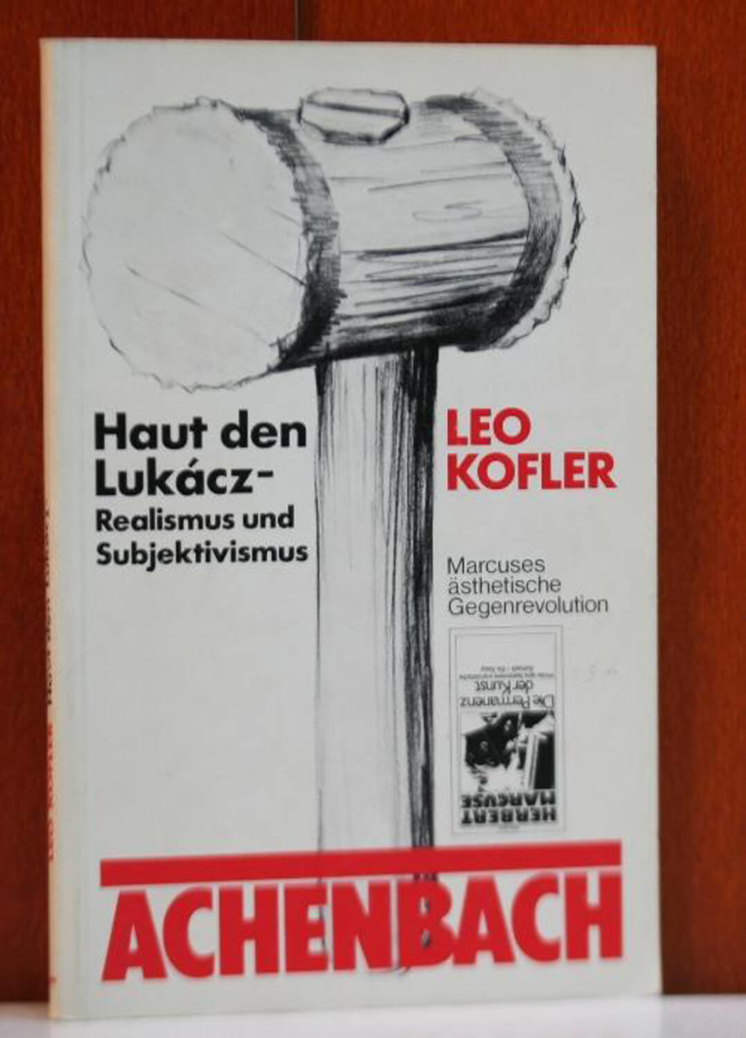 Buchcover „Haut den Lukács“ von Leo Kofler, 1977