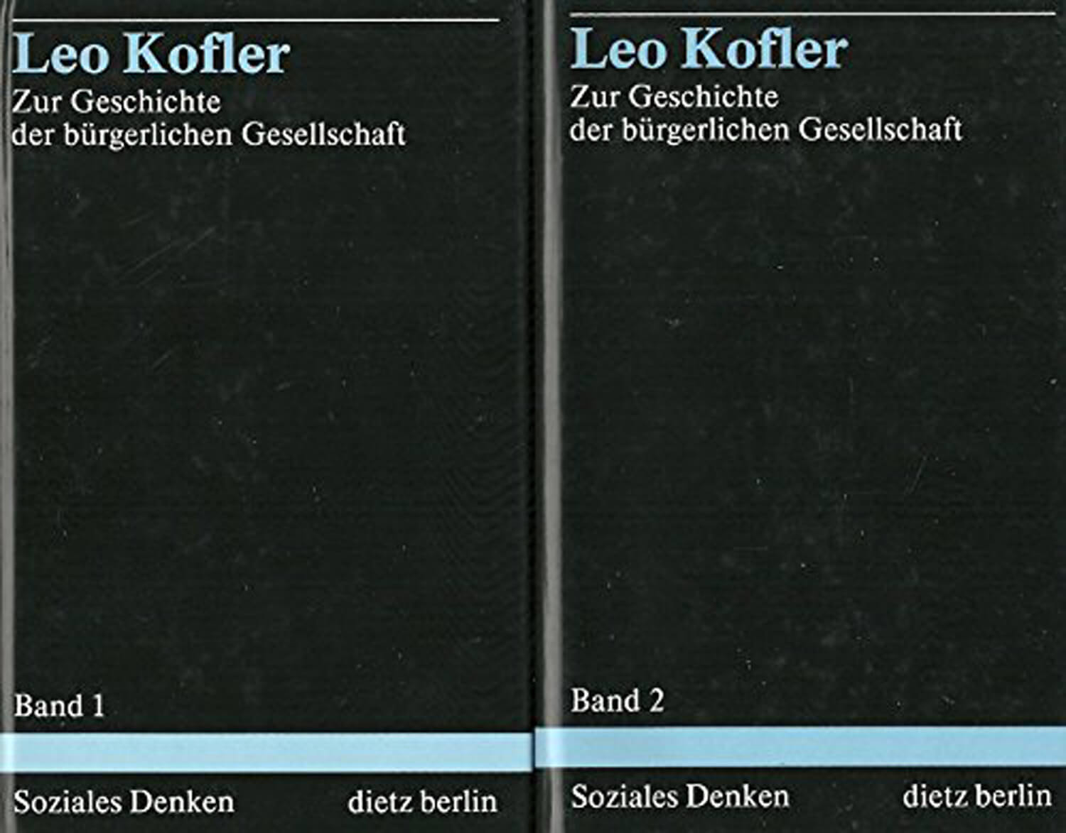 Buchcover „Zur Geschichte der bürgerlichen Gesellschaft“ von Leo Kofler, 1992
