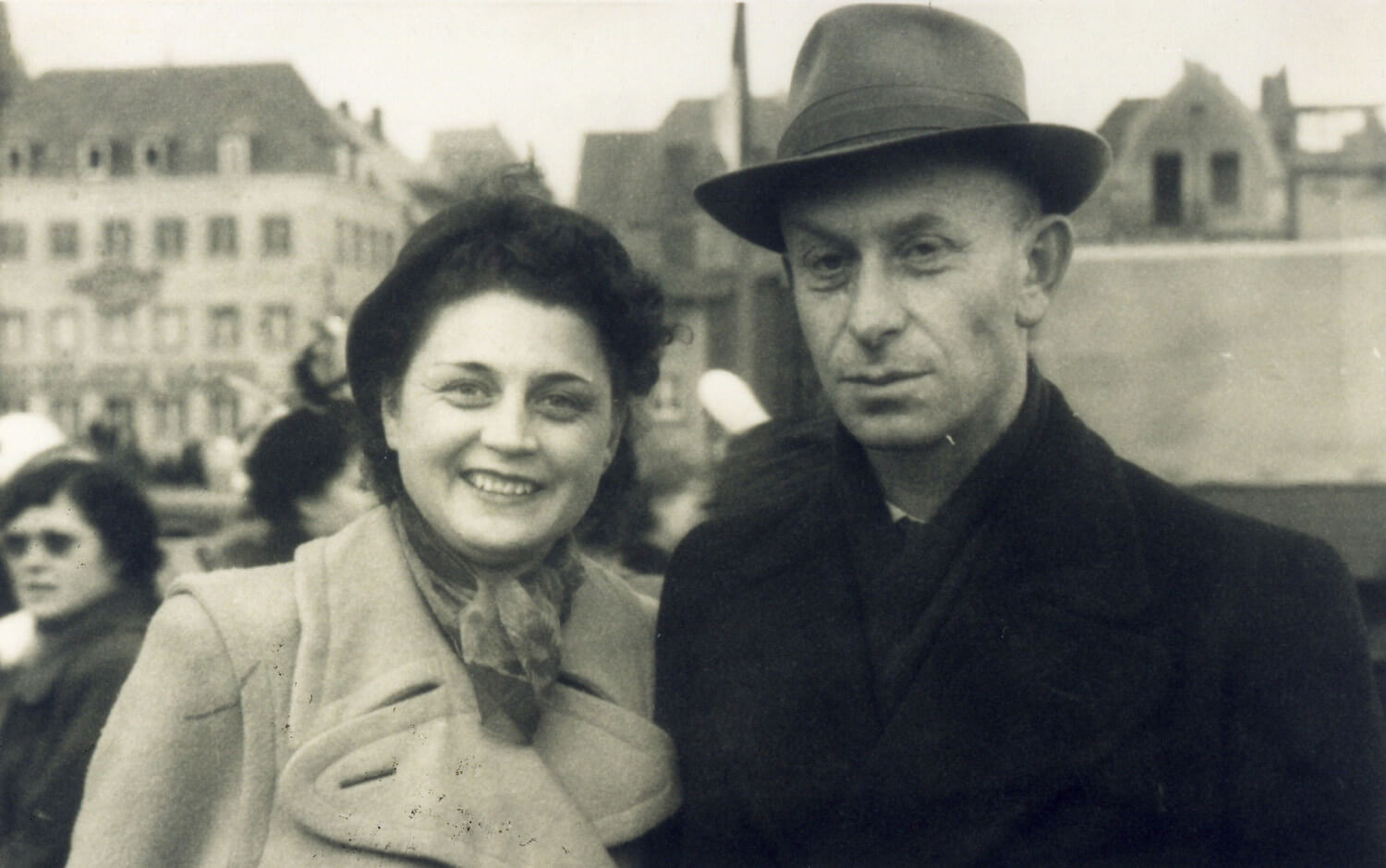 Leo Kofler und seine Frau Ursula Kofler Anfang der 1950er Jahre, nach der Flucht aus der DDR nach Köln